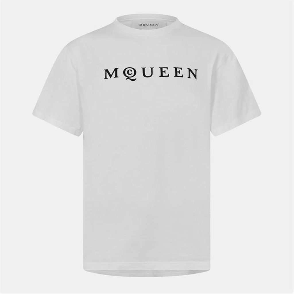 Alexander McQueen Classic Logo T-Shirt - White